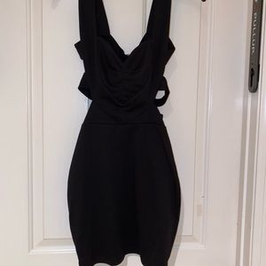 Forever 21 cut out cocktail little black dress